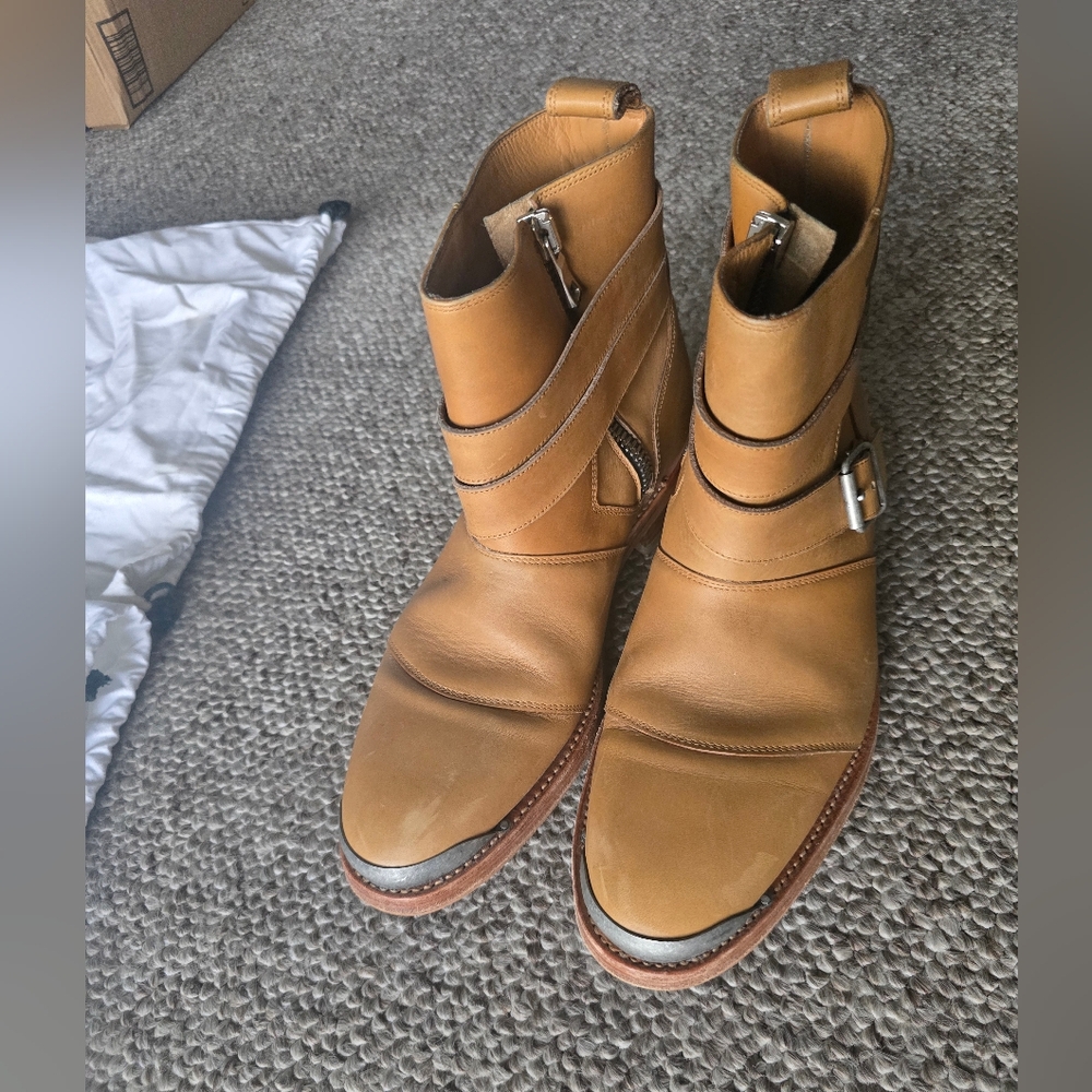 Balmain Decarnin Buckle Boots